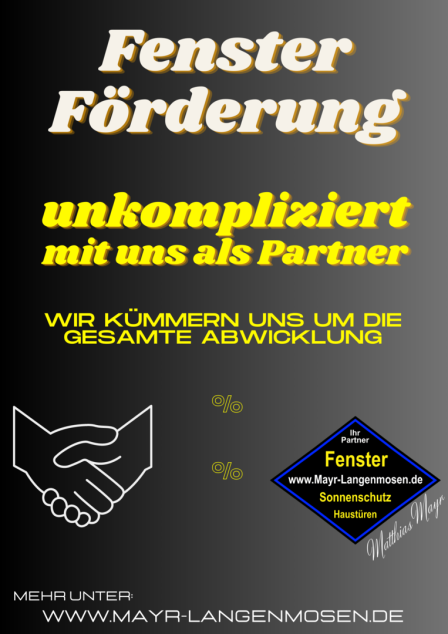 Mayr Fenster & Sonnenschutz