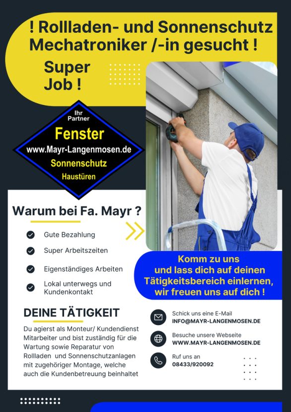 Mayr Fenster & Sonnenschutz